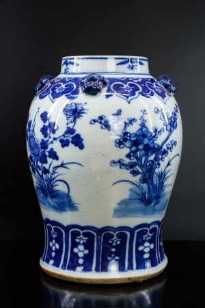 Palace vase blue-white IV seasons