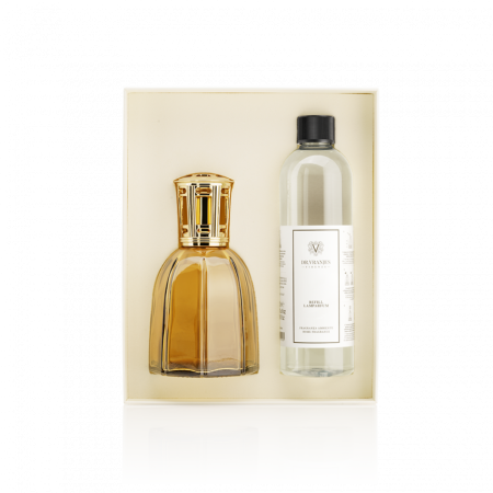 Lamparfum flacon with a classic protective crown + refill