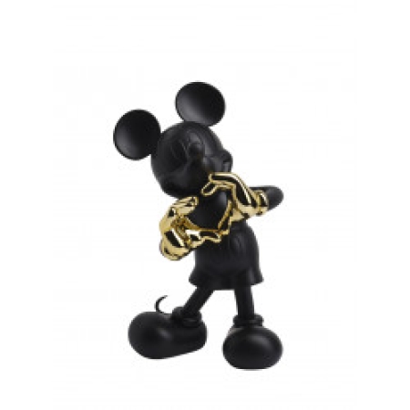 Mickey with love by Kelly Hoppen - 30 cm - Schwarz/Gold