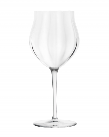 Red wine glass